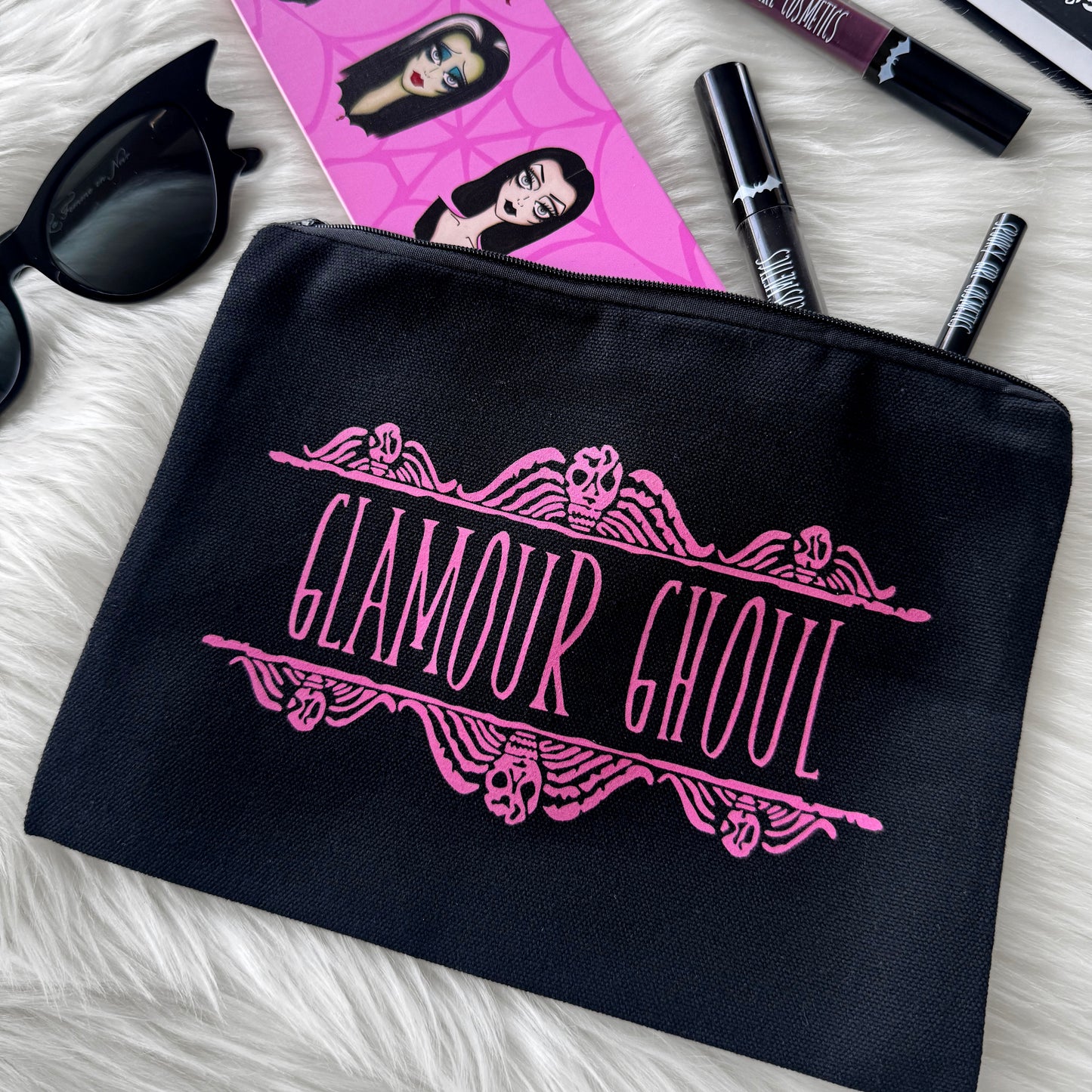 GLAMOUR GHOUL COSMETIC BAG