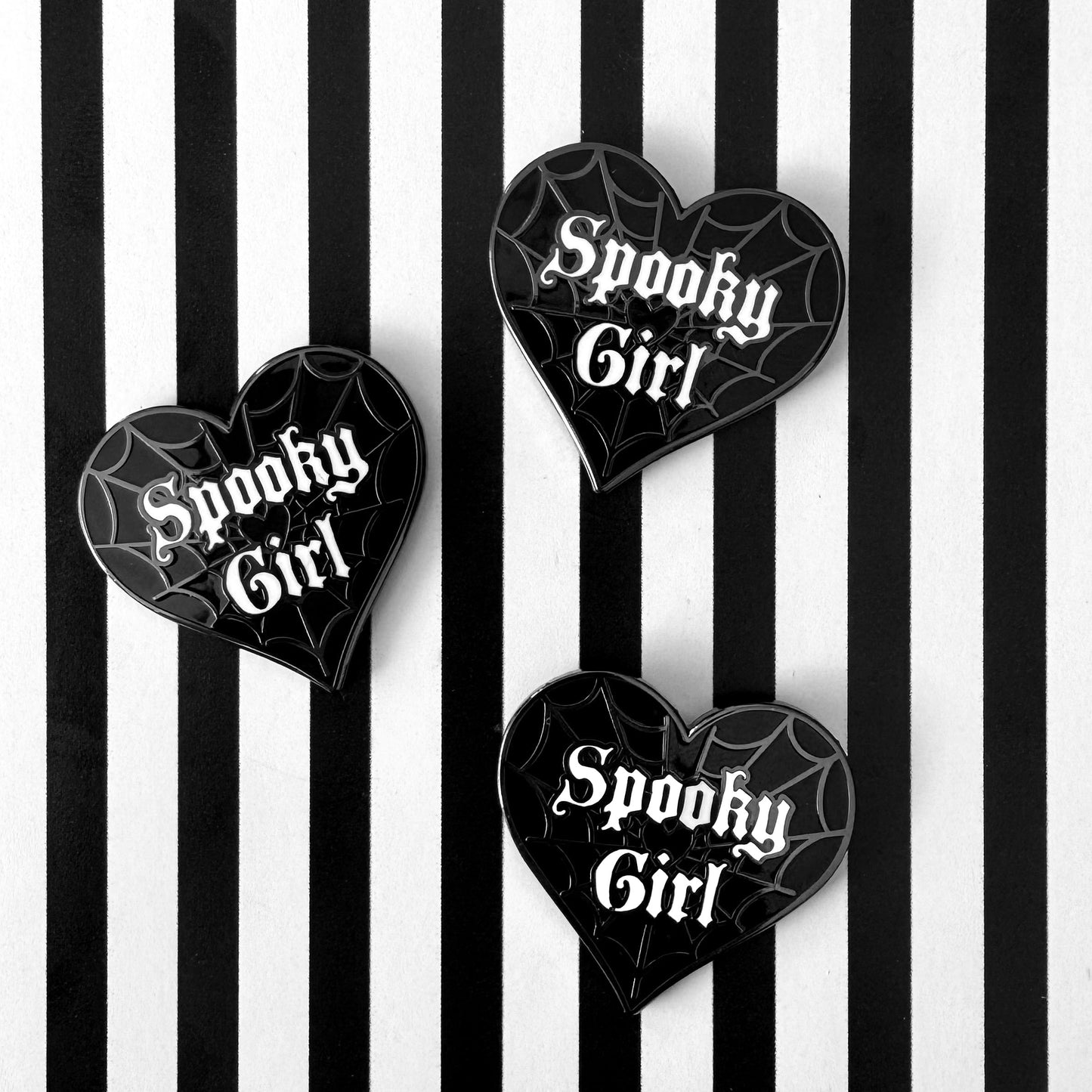 Spooky Girl Pin