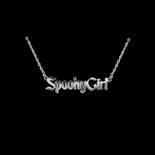 SPOOKY GIRL NECKLACE