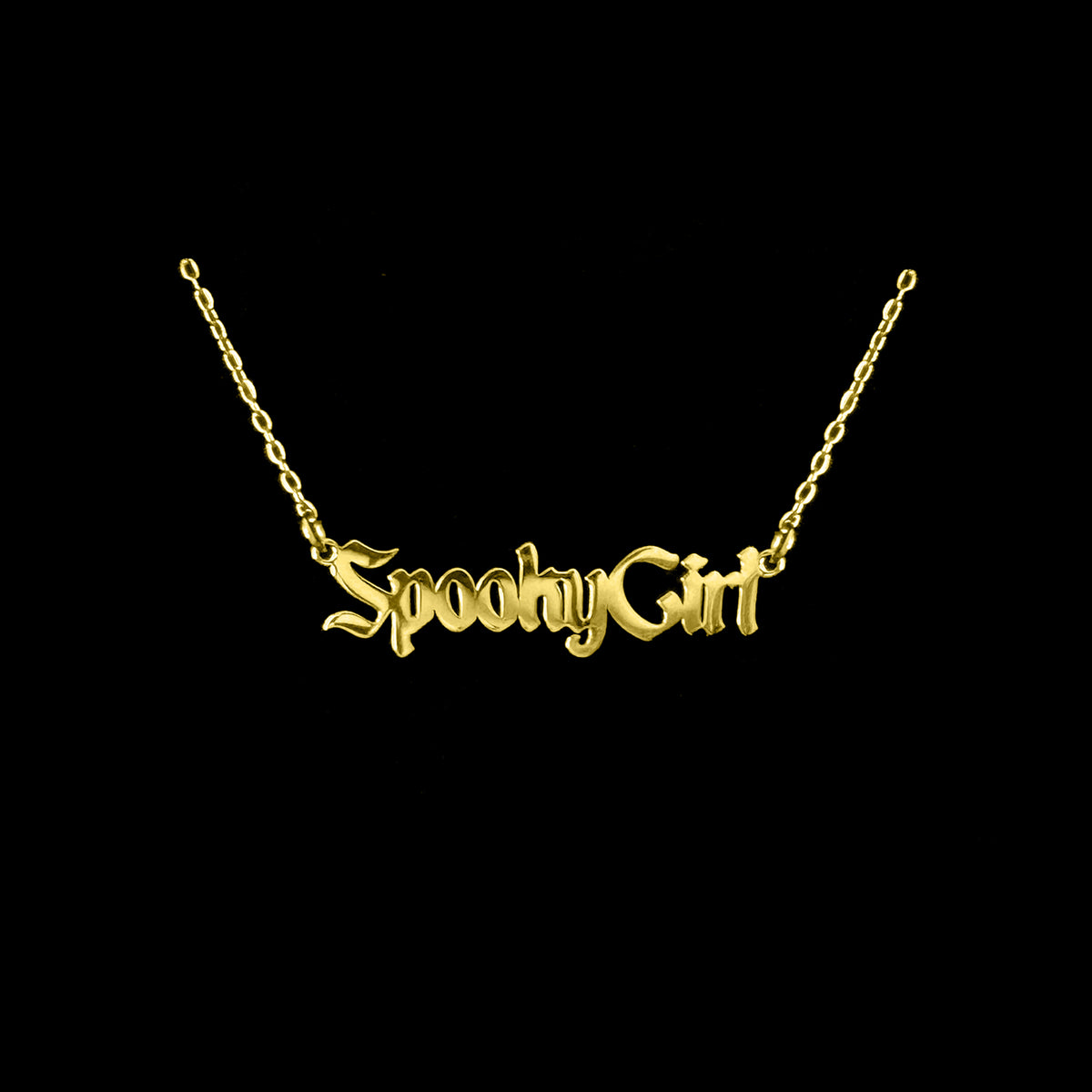 SPOOKY GIRL NECKLACE