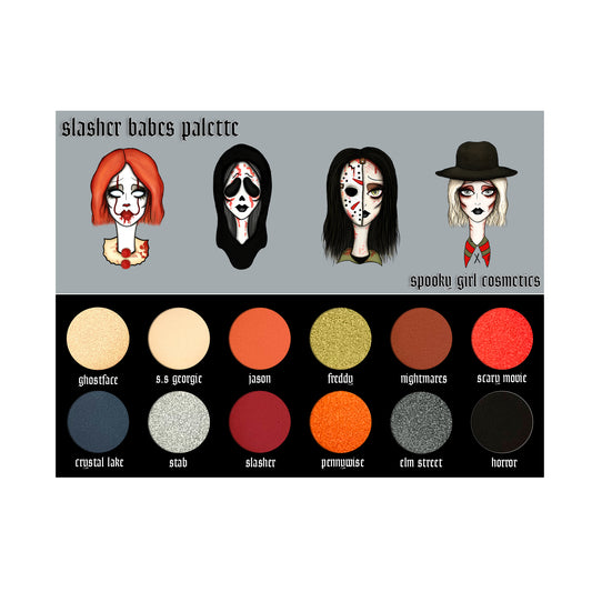 SLASHER BABES PALETTE