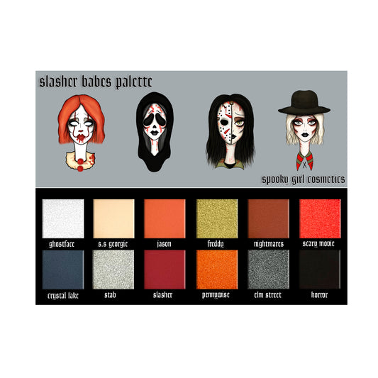 SLASHER BABES PALETTE